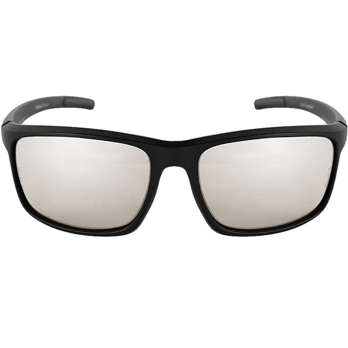 Pompano Indoor/Outdoor Anti-Fog Lens with Matte Black Frame, Safety Glasses - BH2766AF - BHP Safety Products
