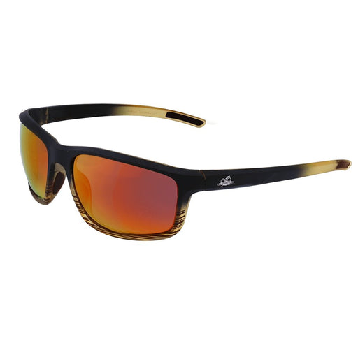 Pompano Red Mirror Performance Fog Technology Polarized Lens with Tortoise/Black Frame, Safety Glasses - BH27110PFT - BHP Safety Products