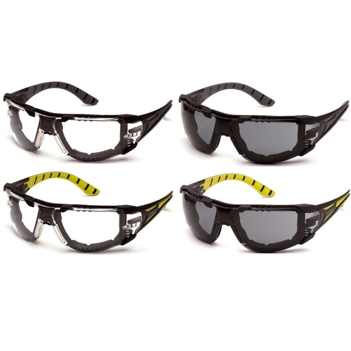 Pyramex Endeavor Plus Frameless Lightweight Safety Glasses with Soft Adjustable Nosepiece 1/Pair - BHP Safety Products