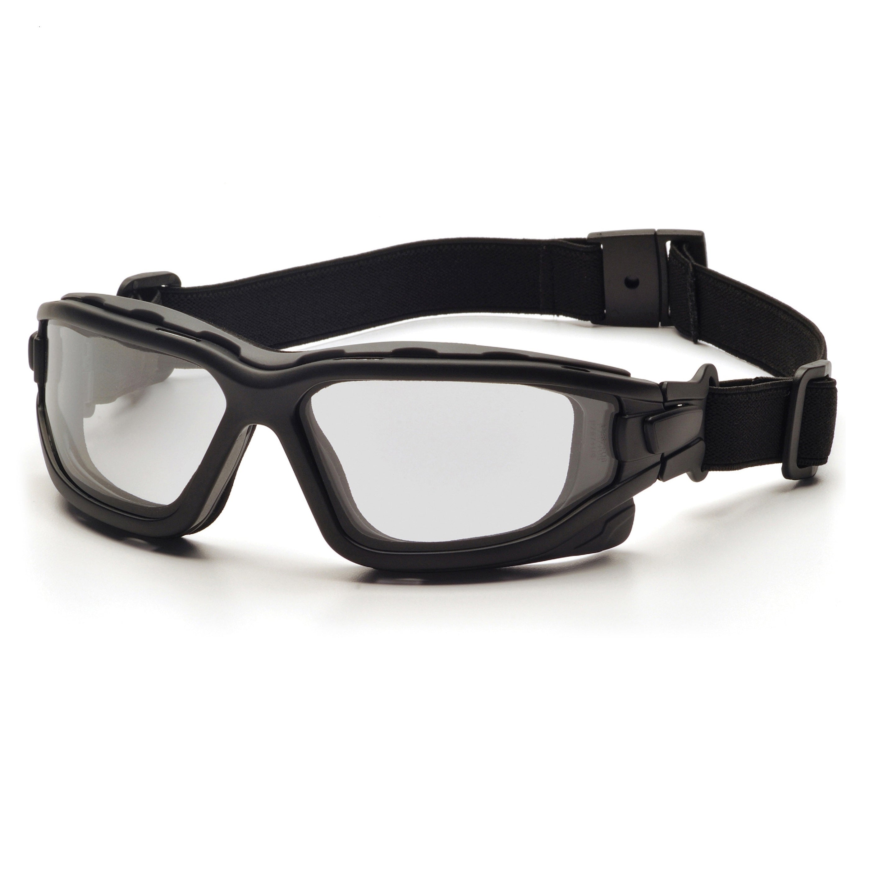 Pyramex I-Force Goggle, Dual Clear Anti-Fog Lens with Interchangable T ...