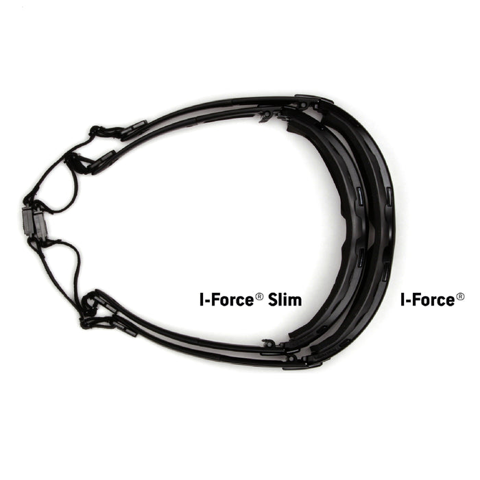 pyramex i force slim goggles Pyramex I-Force Goggle, Dual Clear Anti-Fog Lens with Interchangable T — ASA Safety Supply