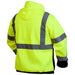 Pyramex RSSH3210 Type R Class 3 Black Bottom Pullover Safety Sweatshirt/Hoodie - Yellow/Lime - BHP Safety Products
