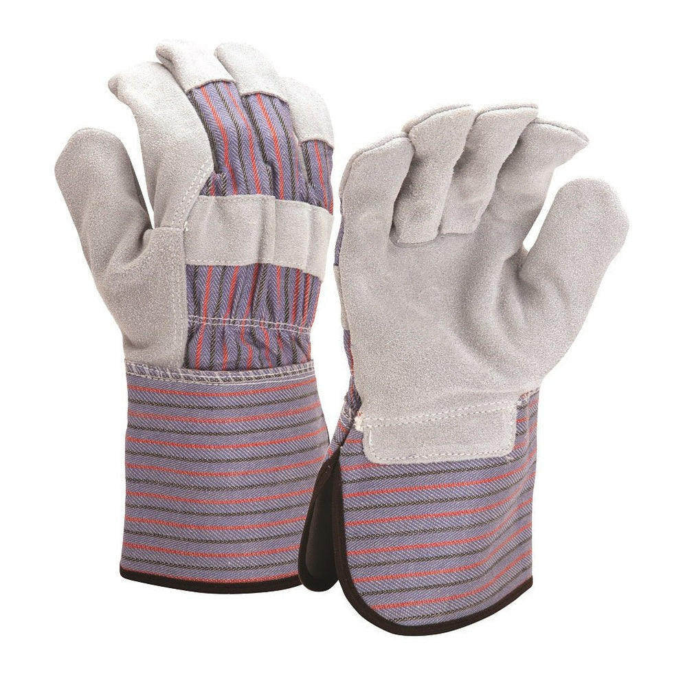 Pyramex Split Cowhide Leather Work Gloves GL1002W (12 Pair) — ASA ...