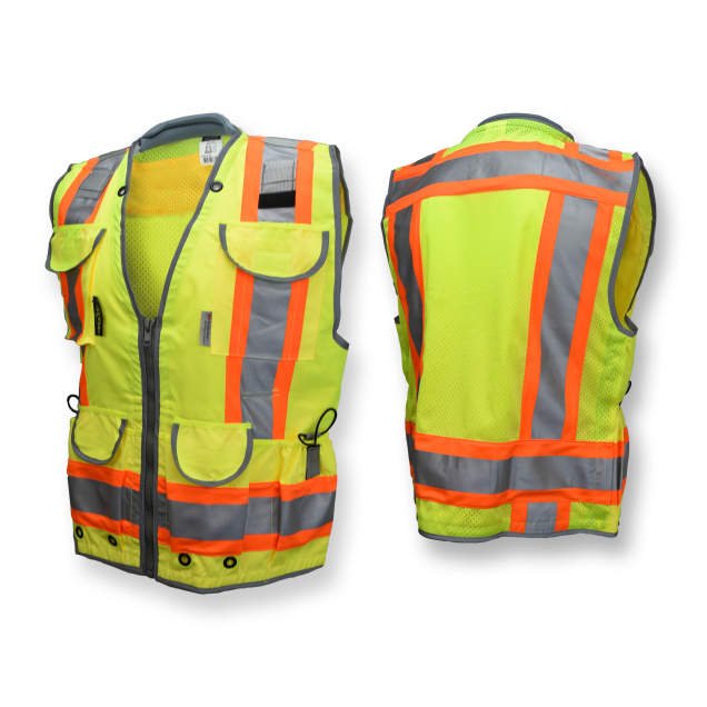 Radians SV55 Class 2 Heavy Woven Two Tone Engineer Vest - BHP Safety Products