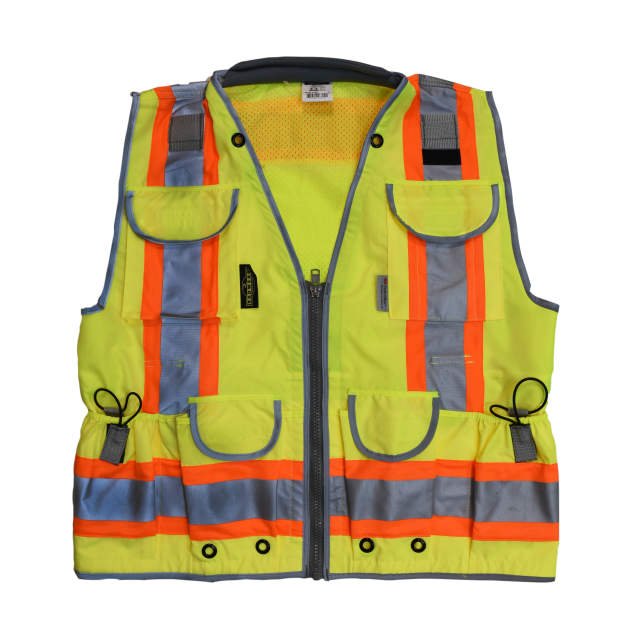 Radians SV55 Class 2 Heavy Woven Two Tone Engineer Vest - BHP Safety Products