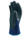 Showa 380 Blue Nylon Stitched Glove with Nitrile Foam Coating and Waffle Pattern - BHP Safety Products