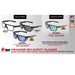 Swagger SR2 Safety Glasses with Thermo Plastic Rubber Nosepads and Detachable Side Shields (1 Pair) - BHP Safety Products
